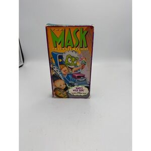 The Mask Animated Series Baby's Wild Ride VHS Vintage 1996 New Line Home Video
